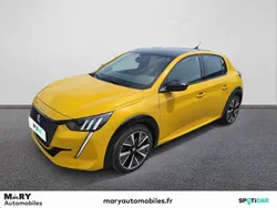 Jaune Utilisé 2021 Peugeot 208 GT-line Citadine | 15 490 € (Prix juste)
