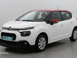 Blanc banquise (o) rouge aden Utilisé 2021 Citroën C3 Business Class Citadine | 9 499 € (Bon prix)