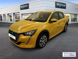 Jaune Utilisé 2020 Peugeot e-208 Business-Line Citadine | 13 689 € (Bon prix)
