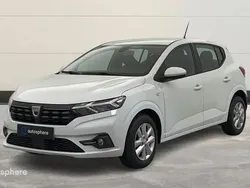 Blanc Utilisé 2022 Dacia Sandero Comfort Citadine | 13 299 € (Prix juste)