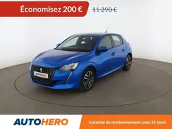 Bleu Utilisé 2019 Peugeot 208 Allure Citadine | 10 390 € (Bon prix)