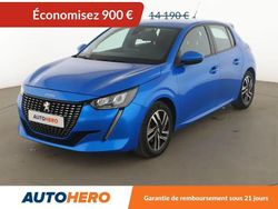 Bleu Utilisé 2020 Peugeot 208 Allure Citadine | 13 290 € (Prix juste)