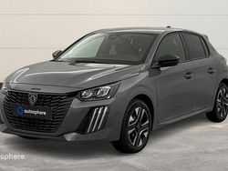 Gris Utilisé 2024 Peugeot 208 Allure Citadine | 18 999 € (Prix juste)