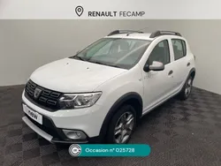 Blanc Utilisé 2019 Dacia Sandero Stepway Citadine | 11 490 € (Prix cher)
