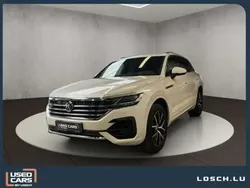 Blanc Utilisé 2019 VW Touareg R-line SUV | 40 990 € (Prix juste)