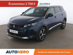 Bleu Utilisé 2021 Peugeot 5008 GT Monospace | 21 590 € (Bon prix)