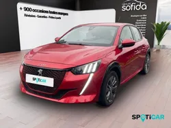 Rouge Utilisé 2020 Peugeot e-208 Allure Citadine | 14 990 € (Prix assez cher)