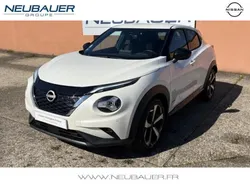 Blanc lunaire (spéciale) Utilisé 2024 Nissan Juke Tekna SUV | 25 890 € (Prix assez cher)
