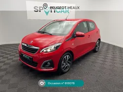 Rouge Utilisé 2022 Peugeot 108 Allure Citadine | 10 990 € (Prix juste)