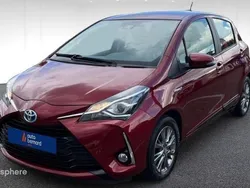 Rouge Utilisé 2018 Toyota Yaris Hybrid Berline | 12 980 € (Bon prix)