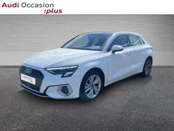 Blanc Utilisé 2021 Audi A3 Sportback Design Berline | 23 989 € (Prix juste)
