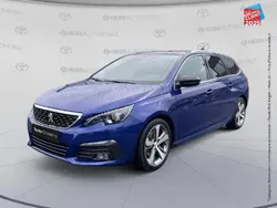 Bleu Utilisé 2019 Peugeot 308 GT-line Break | 12 999 € (Prix juste)