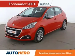 Orange Utilisé 2015 Peugeot 208 Allure Citadine | 8 590 € (Prix juste)