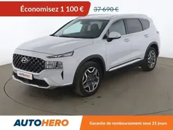 Blanc Utilisé 2022 Hyundai Santa Fe SUV | 36 590 € (Super prix)