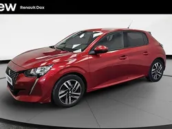 Rouge Utilisé 2020 Peugeot 208 Allure Citadine | 11 390 € (Prix juste)