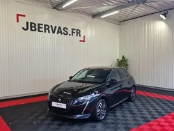 Noir Utilisé 2021 Peugeot 208 Allure Citadine | 11 990 € (Prix juste)