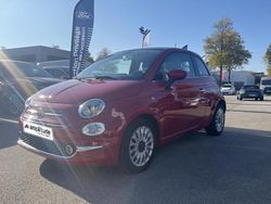 Coloris pastel coral red Utilisé 2018 Fiat 500 Lounge Berline | 8 499 € (Prix juste)