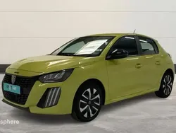 Jaune Utilisé 2024 Peugeot 208 Active Citadine | 16 299 € (Prix juste)
