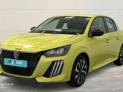 Jaune Utilisé 2024 Peugeot 208 Active Citadine | 16 299 € (Prix juste)