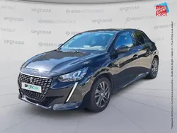 Noir Utilisé 2021 Peugeot 208 Style Citadine | 13 499 € (Prix juste)
