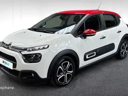 Blanc Utilisé 2022 Citroën C3 PureTech Citadine | 11 990 € (Prix juste)