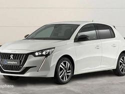 Blanc Utilisé 2022 Peugeot 208 Allure Citadine | 13 999 € (Prix juste)