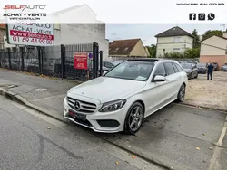 Blanc Utilisé 2014 Mercedes C220 Sportline Break | 18 500 € (Prix juste)