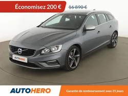 Gris Utilisé 2015 Volvo V60 R-Design Break | 16 690 €