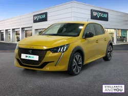 Jaune Utilisé 2020 Peugeot e-208 GT-line Citadine | 12 889 € (Bon prix)