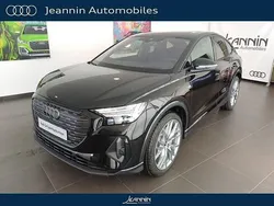Noir mythe métallisé Utilisé 2024 Audi Q4 Sportback e-tron Design SUV | 59 990 €