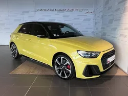 Jaune python métallisé Utilisé 2019 Audi A1 Sportback S-Line Citadine | 23 490 € (Prix assez cher)