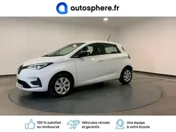 Blanc glacier Utilisé 2021 Renault Zoe Life Citadine | 16 299 € (Prix cher)