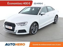 Blanc Utilisé 2018 Audi A3 Sport Berline | 22 090 € (Prix juste)