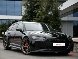 Noir Nouvelle 2024 Audi RS6 Performance Break | 152 000 € (Prix juste)