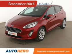 Rouge Utilisé 2017 Ford Fiesta Titanium Citadine | 11 090 € (Prix juste)