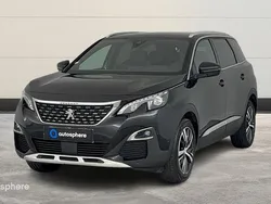 Noir Utilisé 2020 Peugeot 5008 GT-line Monospace | 27 999 € (Prix juste)