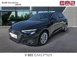 Noir mythe métallisé Occasion 2024 Audi A3 Sportback e-tron Business Citadine | 33 990 € (Prix assez cher)