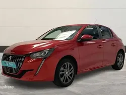 Rouge Utilisé 2021 Peugeot 208 Style Citadine | 11 799 € (Prix juste)
