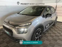 Gris Utilisé 2023 Citroën C3 PureTech Citadine | 12 650 € (Prix juste)