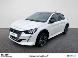 Blanc Utilisé 2022 Peugeot e-208 GT Citadine | 19 900 € (Prix assez cher)