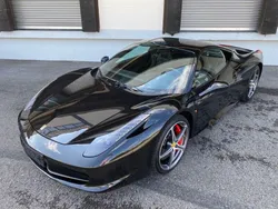 Noir Utilisé 2013 Ferrari 458 Coupé | 219 900 €