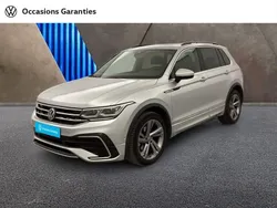 Reflet d'argent métallisée Utilisé 2022 VW Tiguan R-line SUV | 35 990 € (Prix assez cher)