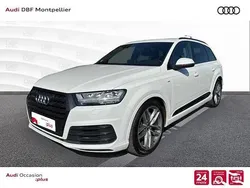 Blanc carrare Utilisé 2018 Audi Q7 Exclusive SUV | 46 890 € (Prix assez cher)