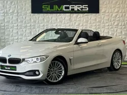 Blanc Utilisé 2014 BMW 420 Luxury Line Cabriolet | 18 990 € (Prix assez cher)