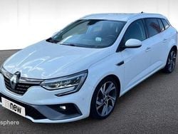 Blanc Utilisé 2020 Renault Mégane IV RS Line Break | 16 980 € (Prix assez cher)