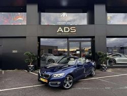 Bleu Occasion 2017 BMW 220 Luxury Line Cabriolet | 19 990 € (Prix juste)