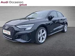 Noir mythe métallisé Nouvelle 2024 Audi A3 Sportback e-tron S-Line Berline | 38 900 € (Prix juste)