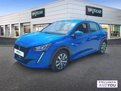 Bleu Utilisé 2021 Peugeot e-208 Active Citadine | 12 990 € (Prix juste)