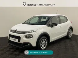 Blanc Utilisé 2020 Citroën C3 Live Citadine | 10 990 € (Prix juste)