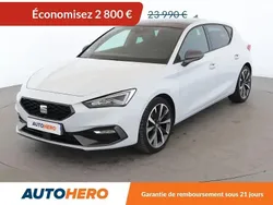 Blanc Utilisé 2020 Seat Leon FR Berline | 21 190 € (Prix juste)
